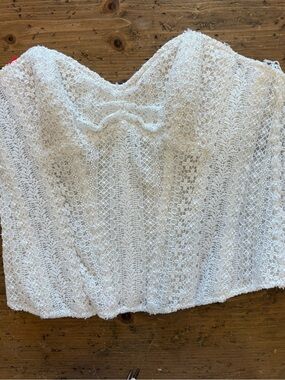 Martina Liana top  #Cate size 10 ivory, Lace Sweetheart Bodice